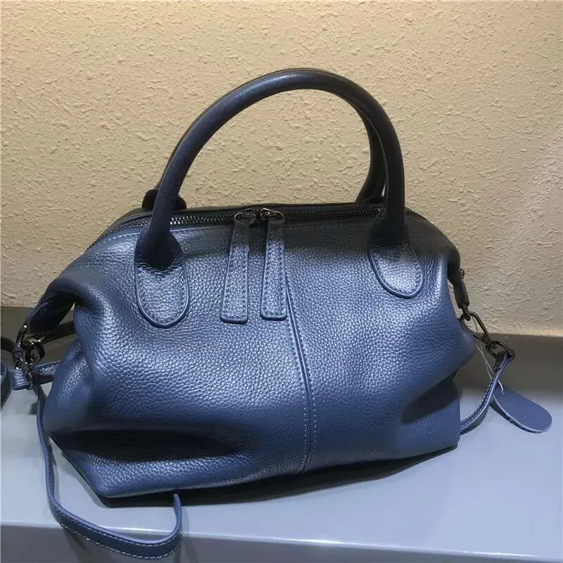 Bolsa de grife 2025, bolsa de mão feminina de couro legítimo, bolsa de ombro para mulheres, bolsa transversal casual da moda_voghion.com