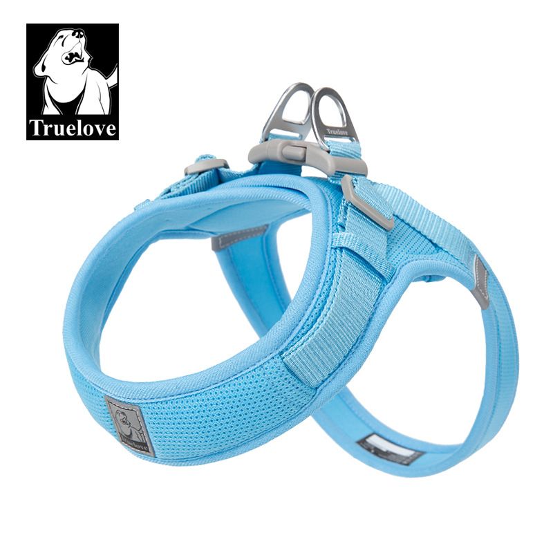 Truelove Pet Puppy Vest Harness Soft Breathable Lightweight Tear-Resistant_voghion.com