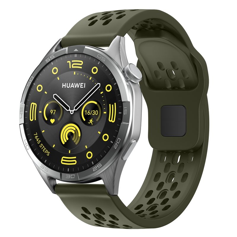 Cinturino in silicone da 18 mm, 20 mm, 22 mm per Samsung Galaxy Watch 7/6/4/5 pro/3/active 2, bracciale amazfit, cinturino HUAWEI Watch GT 5 5pro 4 3 2_voghion.com