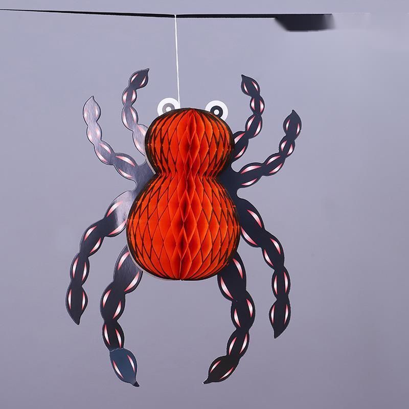 Forniture per decorazioni di Halloween, oggetti di scena, allestimento di scene, fantasmi, streghe, ragni, decorazioni sospese, zucche, lanterne di carta_voghion.com
