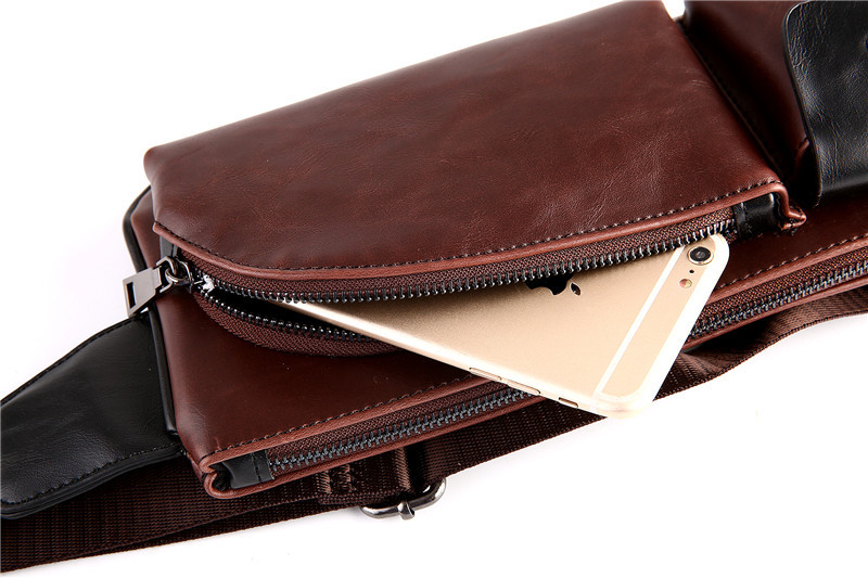 Umhängetasche Neue Ankunft männer Retro Brust Tasche Mode Trend Umhängetasche Sport Kleine Tasche Casual Taille Tasche_voghion.com