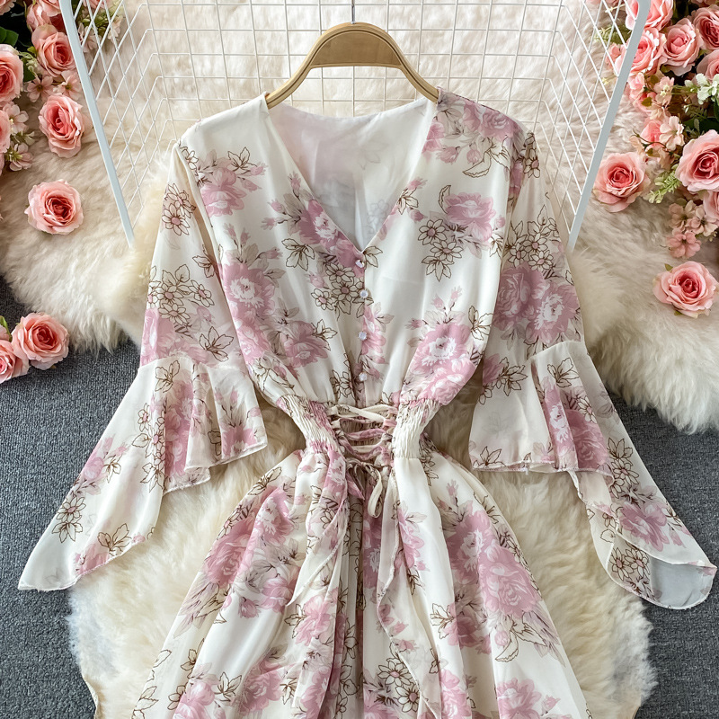 Damenmode Strandurlaub Strandrock Taille große Schaukel langer Rock_voghion.com