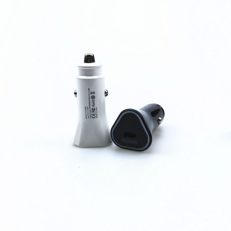 Car Chargers PD Car Charger Single Type C Port Fast Charging Charger New Flash Charging PD20W Car Charger_voghion.com