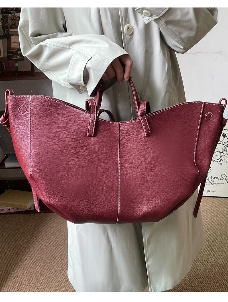 Stylish Shoulder Tote Bag For Women - Spacious Wing Design, Crossbody & Handheld, Versatile For Daily Use_voghion.com
