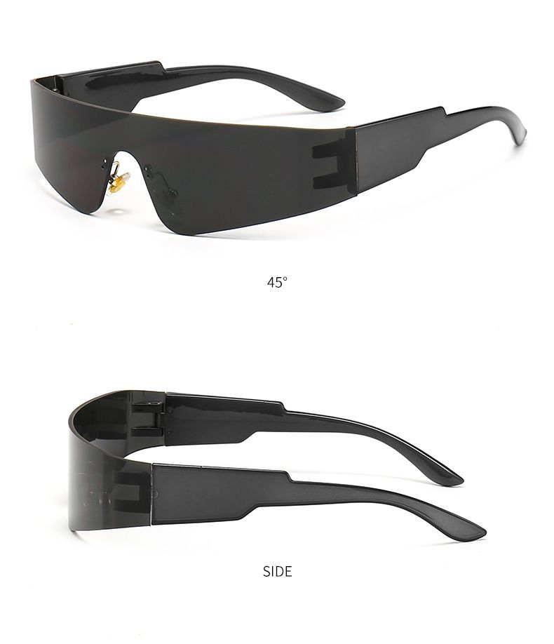 Y2K zonnebrillen Trend Hip Hop zonnebrillen Net Rood Ins Hot Outdoor Fiets zonnebrillen Zonnescherm Anti Ultraviolet_voghion.com