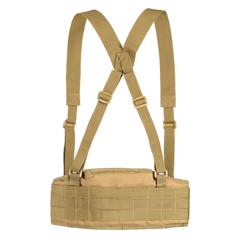 Tactical Multi-Purpose Sleeve Outdoor Training Wide Belt Camouflage Nylon Carrying Strap_voghion.com