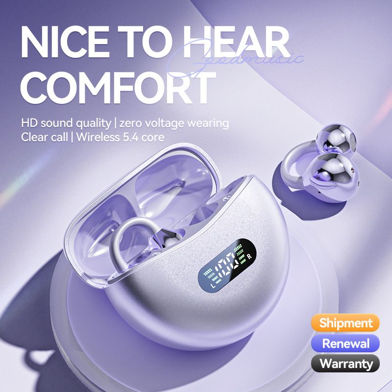 M79 Hot-Selling Ear Clip Bluetooth Earphones Elegant High-Value Bone Conduction Open-Type Sports Wireless In-Ear_voghion.com