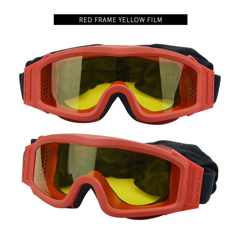 New High-quality Firefighter Goggles Set Made Of High-temperature Resistant Material, CS Tactical Goggles, And Outdoor_voghion.com