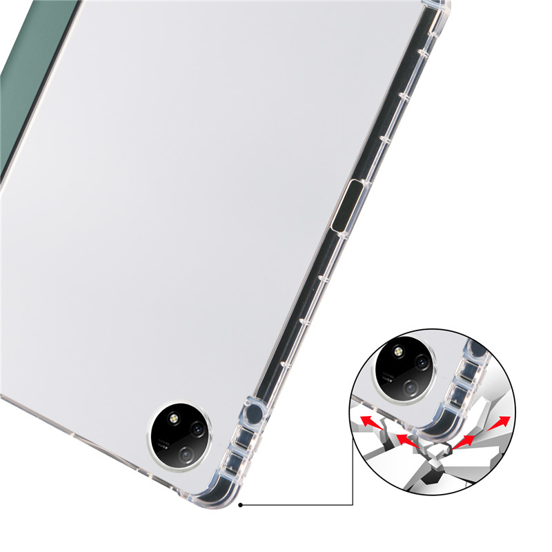 Coque für Vivo Pad 2 Hülle 12,1 Zoll Hülle mit Stifthalter Tablet Funda für Vivo Pad 2 2023 Hülle PU Leder dreifach gefaltete Hülle Stift_voghion.com