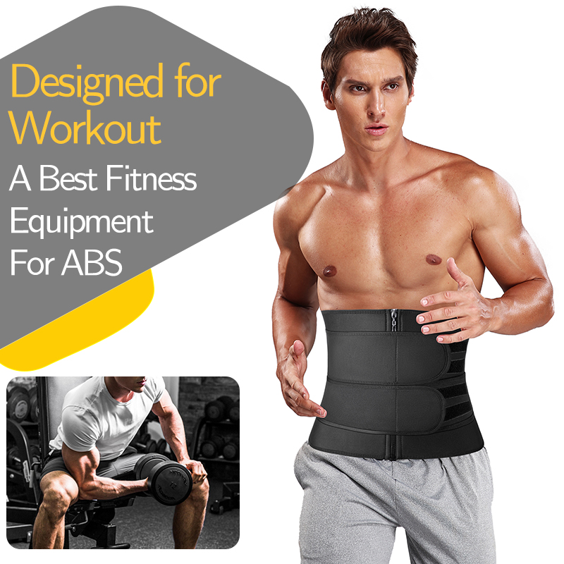 Derékformáló férfiaknak Cincher fűző fogyáshoz karcsúsító öv edzés testformáló Fiess zsírégető sportöv_voghion.com