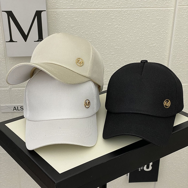 Cappello da donna 2023 Nuovo berretto da baseball di marca di moda più venduto Cappelli da sole in rete traspirante selvaggia per il tempo libero all'aperto_voghion.com