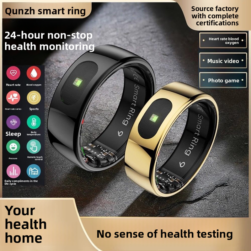 Remote Touch Control Wearable Sleep Exercise Body Temperature Blood Oxygen Heart Rate Menstrual Health Monitoring Smart_voghion.com
