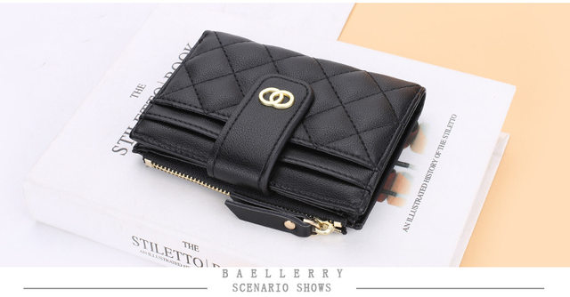 New Women Wallets Fashion PU Leather Top Quality Female Purse Short Card Holder Brand Wallet For Women_voghion.com