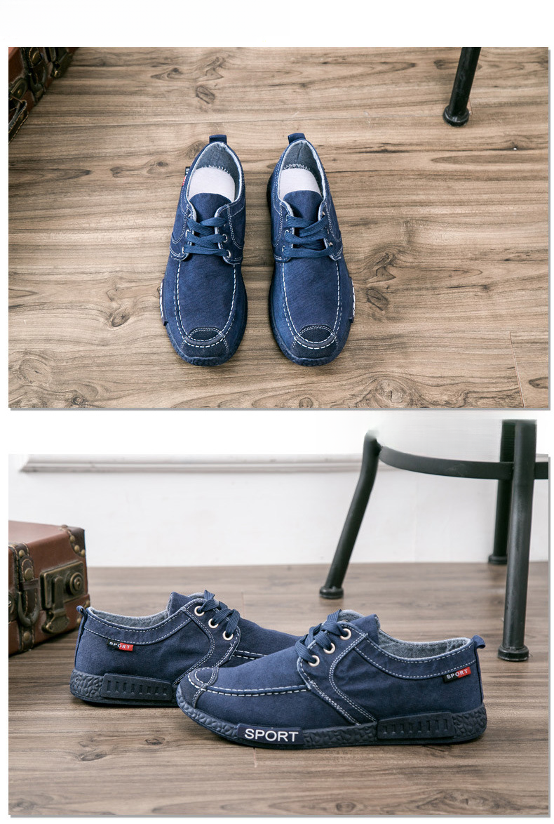 2025 Spring New Canvas Shoes Cloth Casual Sports Work Men's Shoes Casual Daily Wear Comfortable And Lightweight_voghion.com