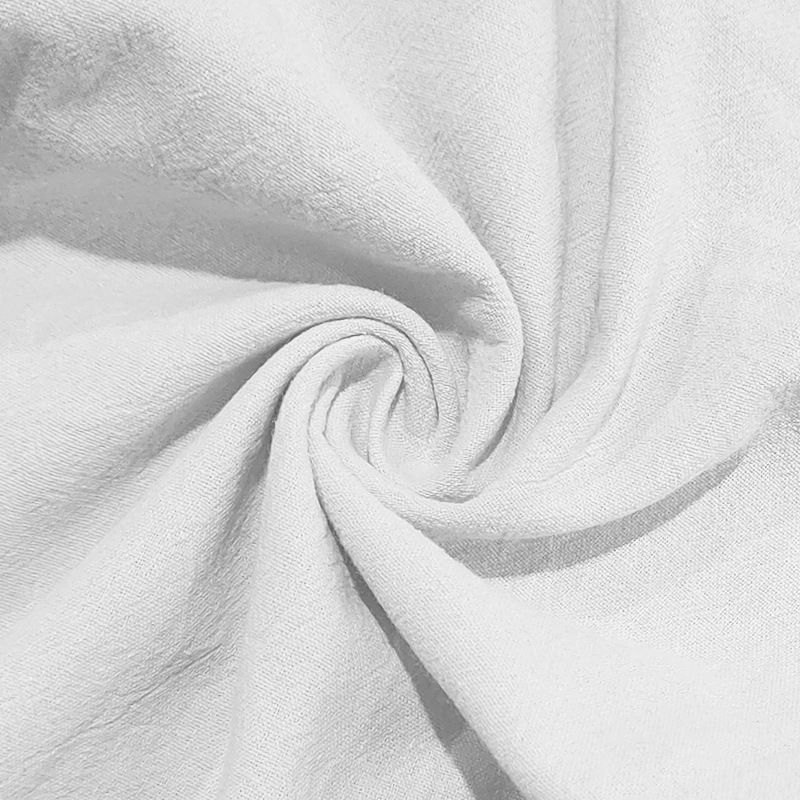Spring And Autumn American Beach Solid Color Cotton Linen Loose Drawstring Button Casual Pants For Men_voghion.com