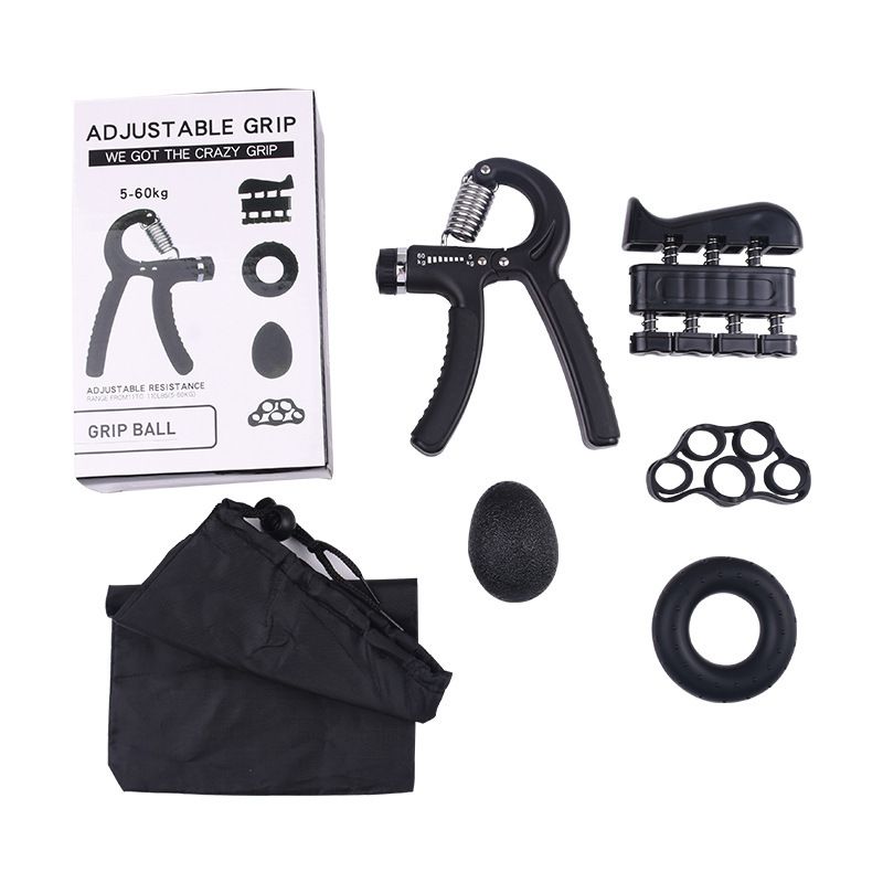 Men's Professional Arm Muscle Set Grip Strengthener Exercise Rehabilitation Training Finger Fitness Adjustable Silicone_voghion.com