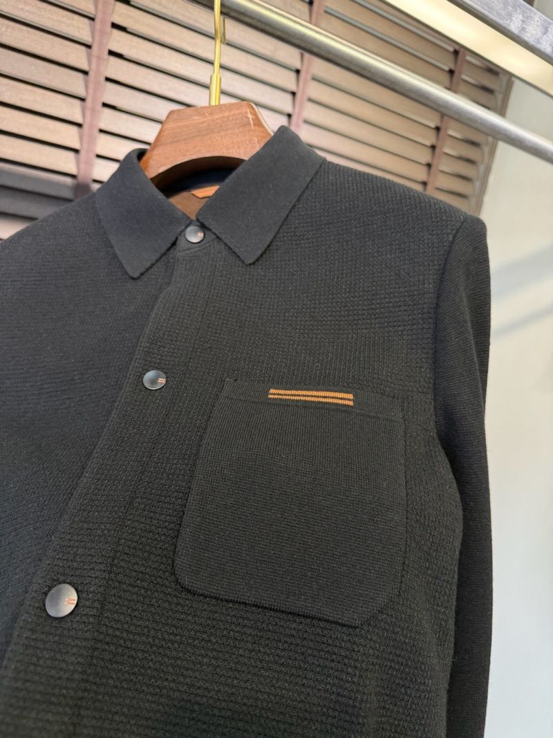 EZ Jeny New Style Turn-Down Collar Knitted Jacket The Cabinet Is A Hot-Selling Item. Adopt Original Custom Wool Blend_voghion.com