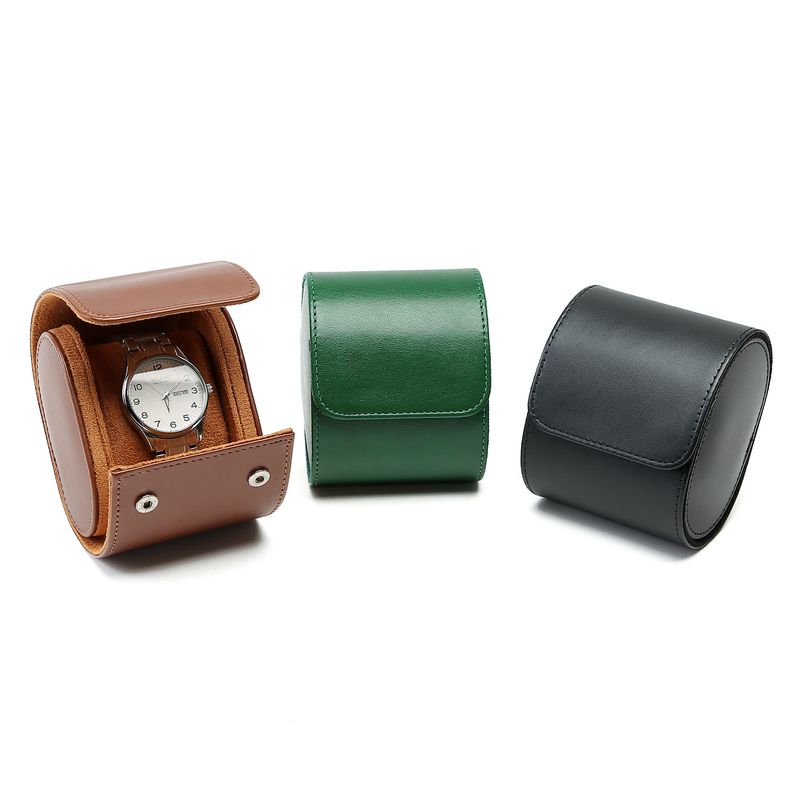Pu Leather Watch Storage Box 1 2 3 Watch Multi-position High-end Travel Watch Box Bracelet Box Portable Watch Box_voghion.com