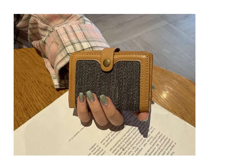 Nuovo porta patente di guida in cotone e lino di alta qualità, custodia per carte di credito multifunzionale di fascia alta_voghion.com