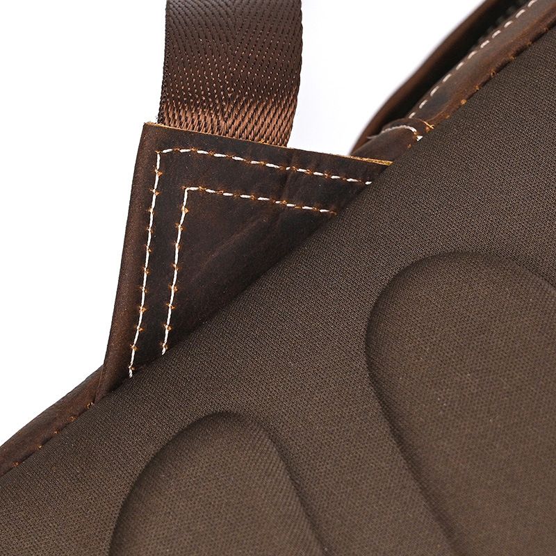 Top Layer Rindsleder Herren Crazy Horse Business-Rucksack mit großer Kapazität 16 Zoll lässige Reisetasche aus echtem Leder_voghion.com
