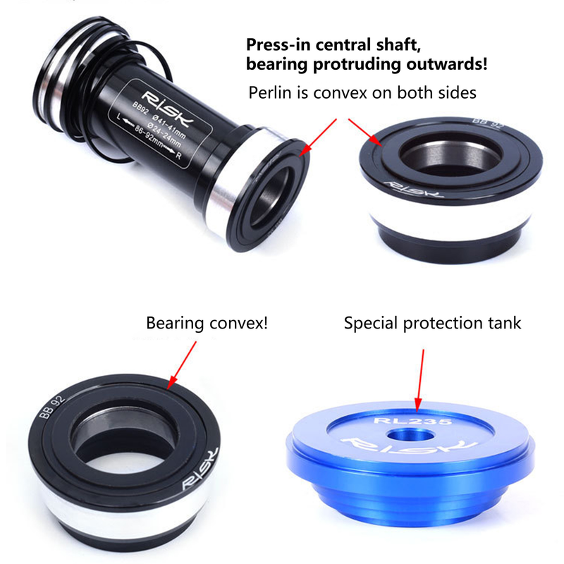 Kaou Useful Bike Installation Tool Multi-step Design Easy to Use Bike Bottom Bracket Tool for Bicycle_voghion.com