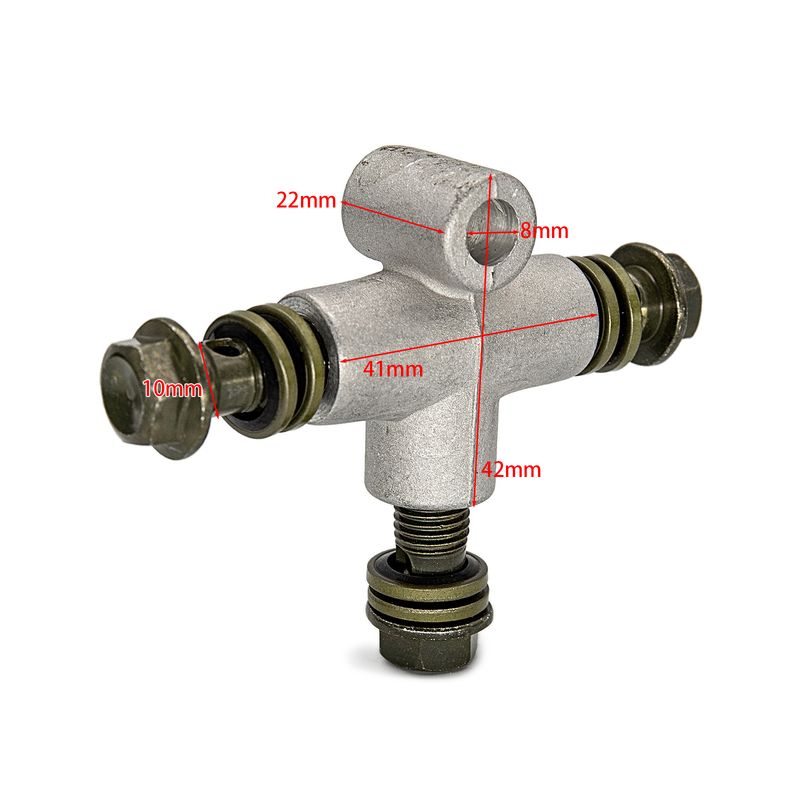1 buc furtun hidraulic și piesă T cuplaj dop adaptor cu 3 căi sistem de frânare_voghion.com