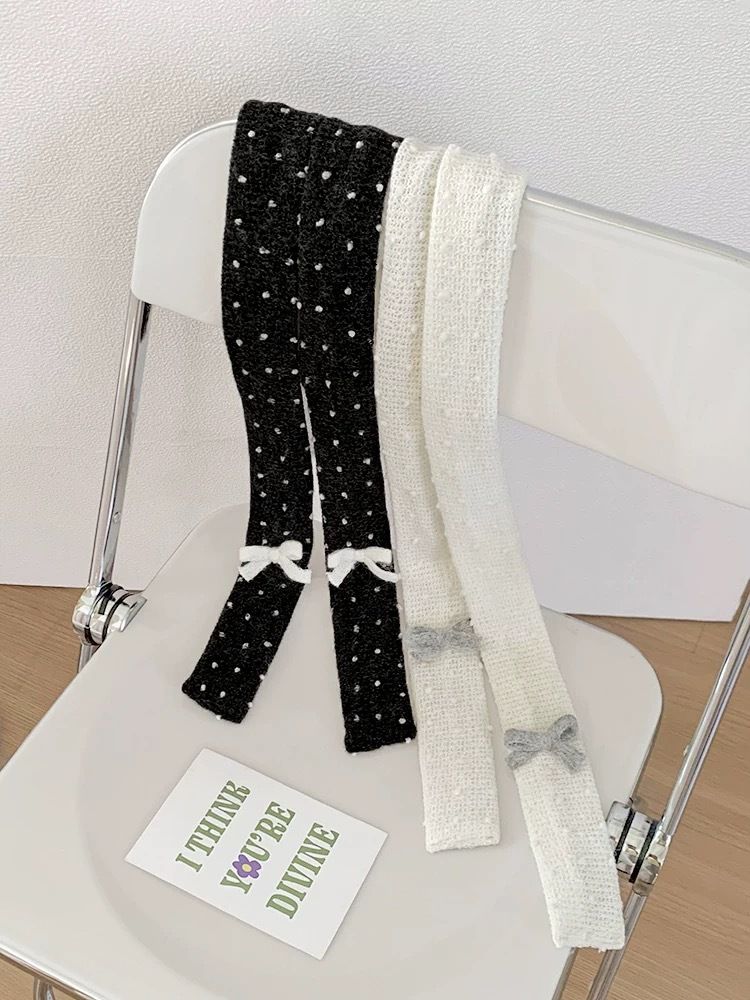 Sezione sottile del fiocco di nastro della versione coreana della ragazza decorata con una sciarpa lunga, morbida, calda e versatile_voghion.com