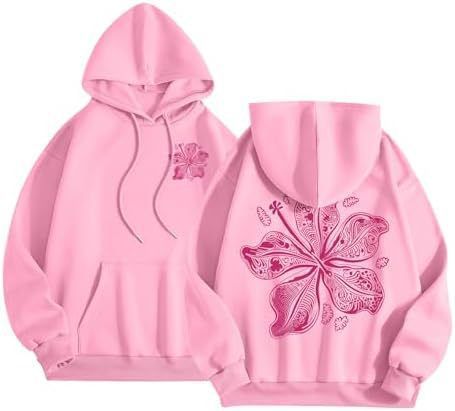 Felpa con cappuccio stampata con maniche a spalla scoperta, sportiva e casual, autunno 2025_voghion.com