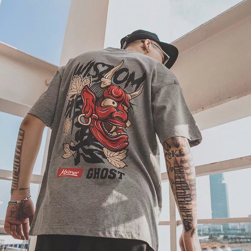 C&JHarajuku T-shirt da uomo di marca di moda Primavera / Estate 2018 Nuovi uomini di moda manica corta da uomo_voghion.com