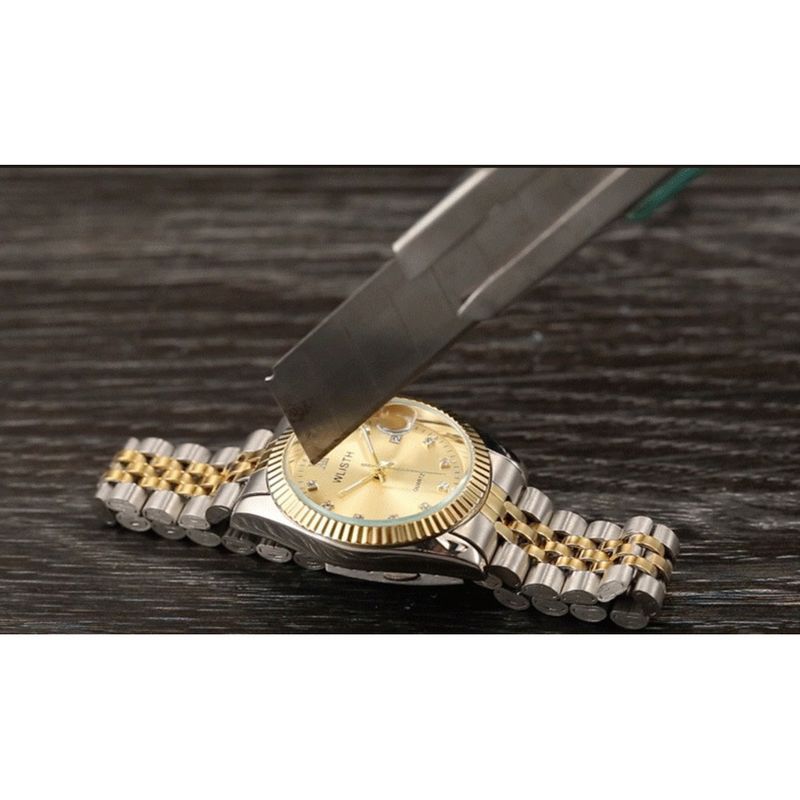 Montre à quartz lumineuse pour couple, tendance et décontractée, pour homme et femme_voghion.com