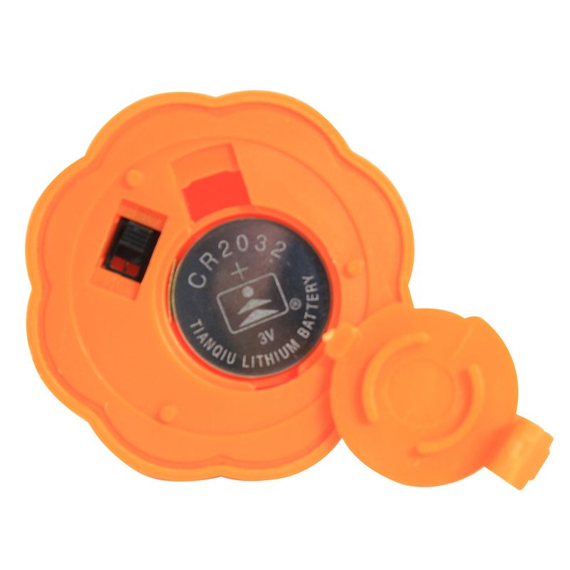 Halloween LED Pumpkin Lantern Set - 12pcs Battery-Operated Flameless Candles, Flickering Warm White Glow, Spooky Decor For Party, Porch & Indoor_voghion.com