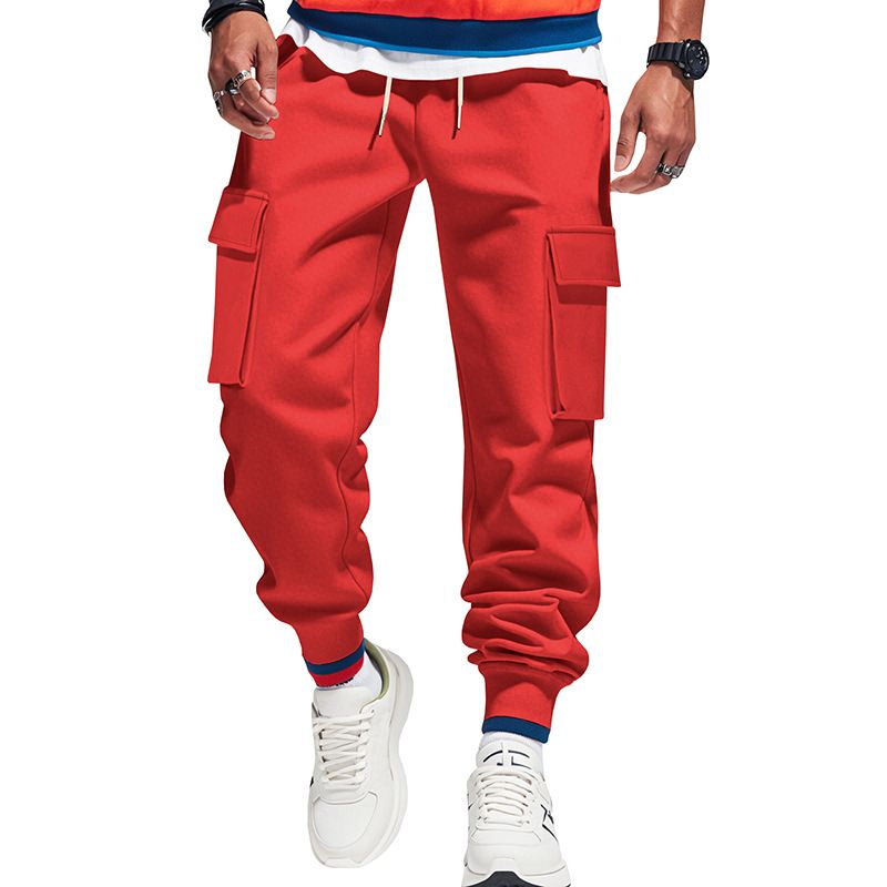 Men's Heavyweight Cargo Overalls – Multi-Pocket Utility Pants, Oversized Streetwear Style, Comfort Fit (S-XXXL_voghion.com