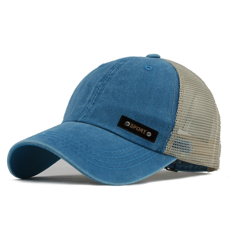Cappellino da baseball con snapback, da uomo e da donna, in cotone lavato, con visiera, da pesca, con papà_voghion.com