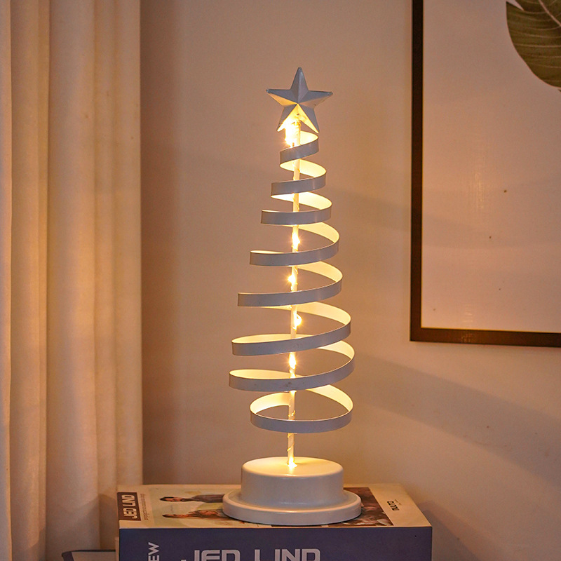 Weihnachtsbaum-Diamant-Nachtlicht für Zuhause, Weihnachten, romantische Urlaubsatmosphäre, Tischlampen, Navidad, LED-Leuchtdekoration_voghion.com
