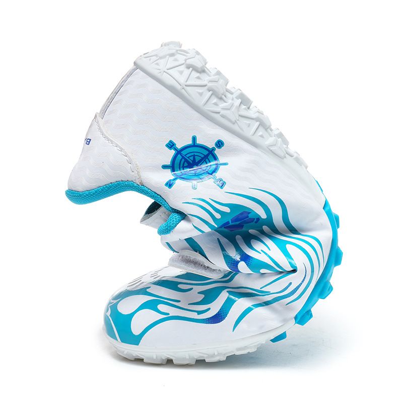 Velcro Children's Long Spike Soccer Shoes Outdoor Primary And Secondary School Students Shredded Spike Training Shoes Youth Sports Shoes_voghion.com