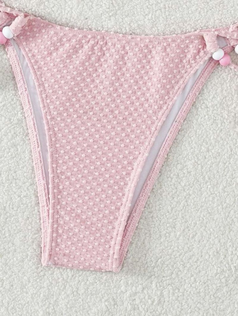 Damenbekleidung Einfarbiger Damen-Badeanzug_voghion.com