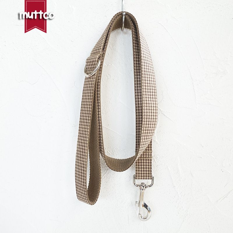 MUTTCO Teddy Golden Retriever Collar Pet Set Tear-Resistant Dog Walking Leash UDC-072_voghion.com