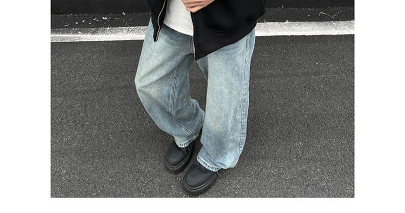 Kapuzenjacke mit Doppelreißverschluss – Schweres Sweatshirt im College-Stil für Herren in Weiß/Hellgrau/Schwarz (M-3XL)_voghion.com