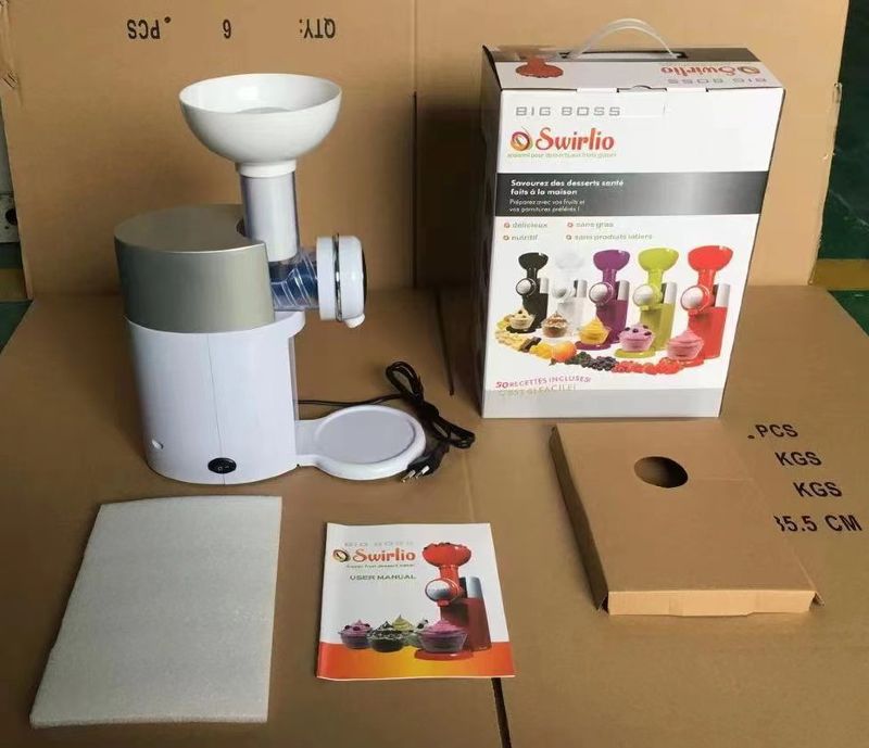Eis Big Swirlio Eismaschine Home Fruchteismaschine Mixer hausgemachte Großhandel_voghion.com