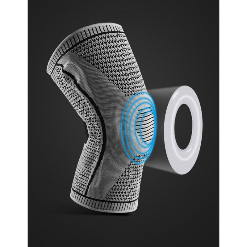 Deportes al aire libre Verano Presión Silicona Primavera Transpirable Para Montañismo, Running, Baloncesto, Ciclismo, Rodilla de Punto_voghion.com