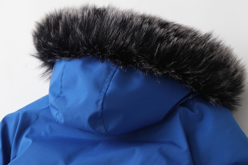 Boys' Color-Block Snowsuit – Thickened Winter Romper With Full-Zip (90-120cm) – Windproof Ski Jumpsuit For Toddlers_voghion.com