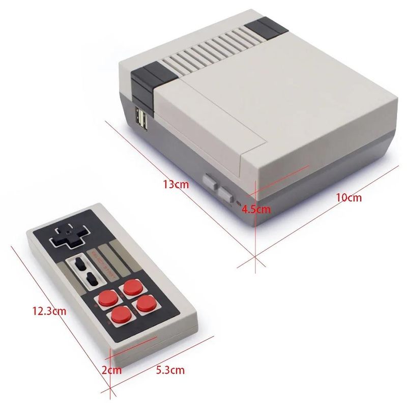 Mini consola AV portátil de mano con 620 juegos clásicos de 8 bits integrados, ideal para niños y como regalo._voghion.com