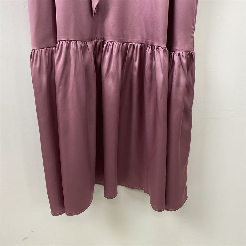 Yeni Saten Müslüman Kadın Elbisesi Çift Çan Kollu Abaya Lüks Dubai Elmas Uzun Elbise Etek Ucu Eklemeli Kaftan Faslı Kadın Zarif_voghion.com