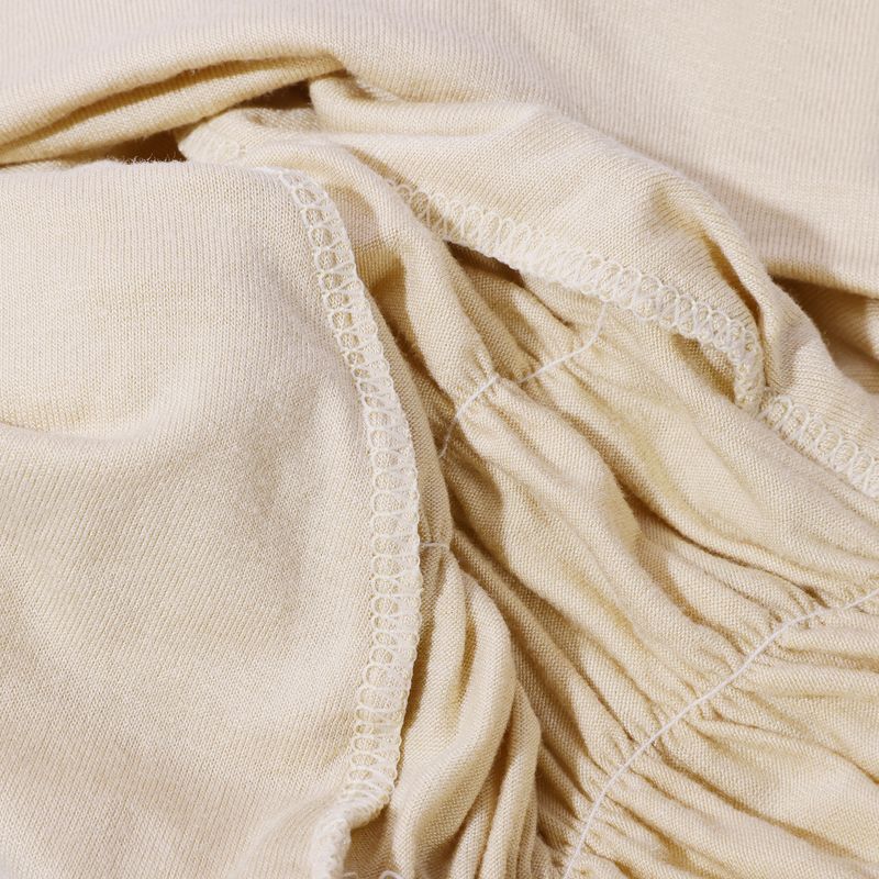 Adjustable Modal Elastic Bottoming Hat - Solid Color Head Covering Scarf With Rope & Lace (Breathable, Comfortable, Stretchy Headwear For Women)_voghion.com