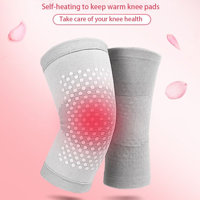 Genouillères auto-chauffantes, manchons de compression pour le genou, soulagement de la douleur arthritique, soins de santé, protection du genou, jambières thermiques d'hiver_voghion.com