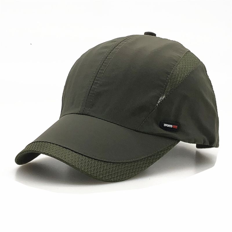 Summer New Mens Outdoor Sport Sunscreen Baseball Hat Running Visor Breathable Quick Dry Mesh Cap Gorras Chapeu_voghion.com