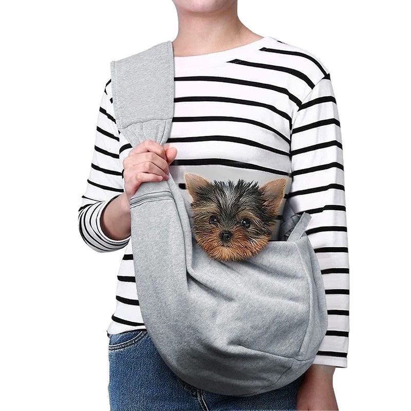 New Crossbody Breathable Dog Foldable Bag Portable Pet Cat Backpack For Outings_voghion.com