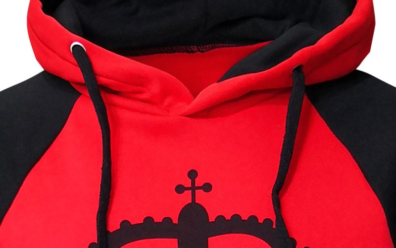 Herrkläder höst och vinter ny huvtröja färg matchande par sweatshirt_voghion.com