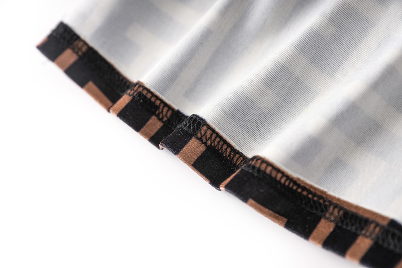Colletto da donna in velluto stampato con motivo svastica a maniche lunghe primaverili e autunnali con fondo in cotone con spalla superiore e moda di abbigliamento singolo_voghion.com