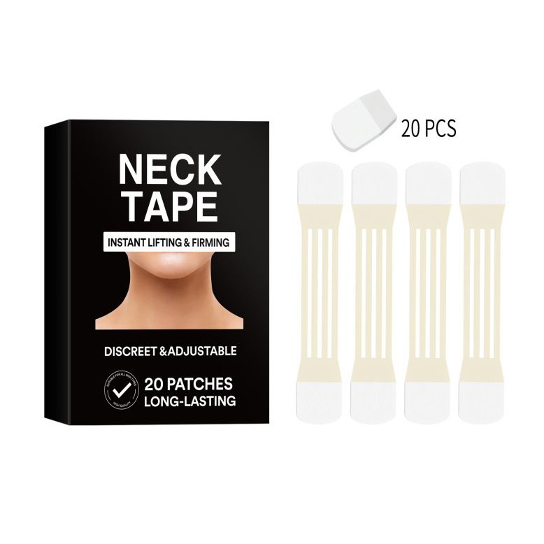 Unbeschriftetes Nackenkontur-Hebeband, unsichtbar, verstellbare Dichtheit, langlebiges Fixierpflaster_voghion.com